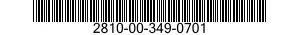 2810-00-349-0701  2810003490701 003490701