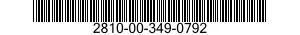 2810-00-349-0792  2810003490792 003490792