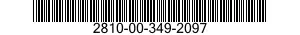 2810-00-349-2097  2810003492097 003492097