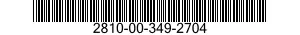 2810-00-349-2704  2810003492704 003492704