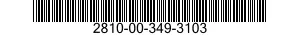 2810-00-349-3103  2810003493103 003493103