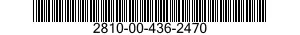 2810-00-436-2470  2810004362470 004362470