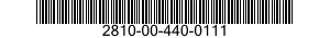 2810-00-440-0111  2810004400111 004400111
