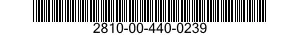 2810-00-440-0239  2810004400239 004400239