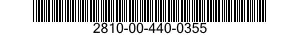 2810-00-440-0355  2810004400355 004400355