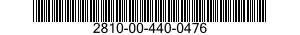 2810-00-440-0476  2810004400476 004400476