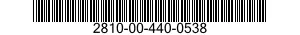 2810-00-440-0538  2810004400538 004400538