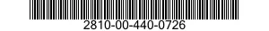 2810-00-440-0726  2810004400726 004400726