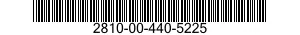 2810-00-440-5225 PLUG,PIPE 2810004405225 004405225