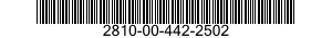 2810-00-442-2502  2810004422502 004422502
