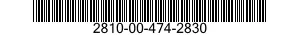 2810-00-474-2830  2810004742830 004742830