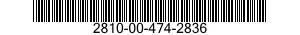 2810-00-474-2836  2810004742836 004742836
