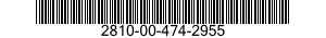 2810-00-474-2955  2810004742955 004742955