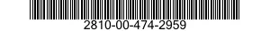 2810-00-474-2959  2810004742959 004742959