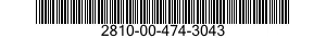 2810-00-474-3043  2810004743043 004743043