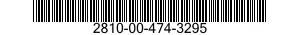 2810-00-474-3295  2810004743295 004743295