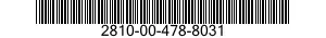 2810-00-478-8031  2810004788031 004788031