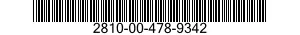 2810-00-478-9342  2810004789342 004789342