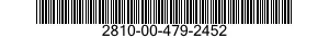 2810-00-479-2452  2810004792452 004792452