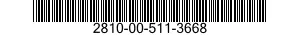 2810-00-511-3668  2810005113668 005113668