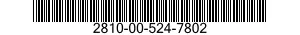 2810-00-524-7802  2810005247802 005247802