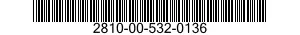 2810-00-532-0136  2810005320136 005320136