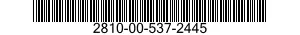 2810-00-537-2445  2810005372445 005372445