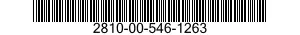 2810-00-546-1263  2810005461263 005461263