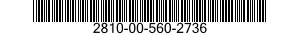 2810-00-560-2736  2810005602736 005602736
