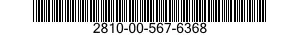 2810-00-567-6368  2810005676368 005676368