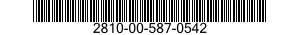 2810-00-587-0542  2810005870542 005870542