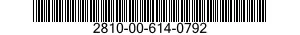 2810-00-614-0792  2810006140792 006140792