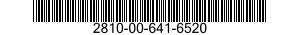 2810-00-641-6520  2810006416520 006416520