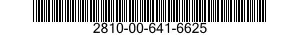 2810-00-641-6625  2810006416625 006416625