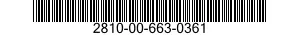 2810-00-663-0361  2810006630361 006630361