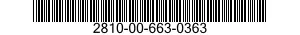 2810-00-663-0363  2810006630363 006630363