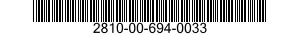 2810-00-694-0033  2810006940033 006940033