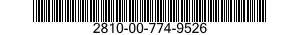 2810-00-774-9526 RING,PISTON 2810007749526 007749526