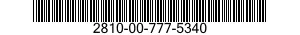 2810-00-777-5340  2810007775340 007775340