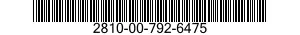 2810-00-792-6475  2810007926475 007926475