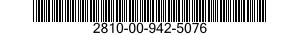 2810-00-942-5076  2810009425076 009425076