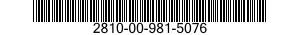 2810-00-981-5076  2810009815076 009815076