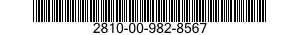 2810-00-982-8567 PLUG,PISTON PIN 2810009828567 009828567