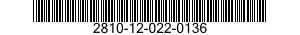 2810-12-022-0136 PACKING,PREFORMED 2810120220136 120220136