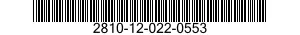 2810-12-022-0553 ADAPTER BUSHING 2810120220553 120220553