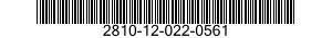 2810-12-022-0561 INSERT,SCREW THREAD 2810120220561 120220561