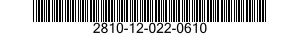 2810-12-022-0610 RING,PISTON 2810120220610 120220610