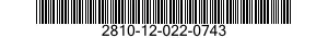 2810-12-022-0743  2810120220743 120220743
