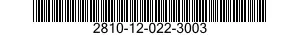 2810-12-022-3003  2810120223003 120223003