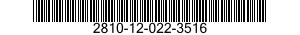 2810-12-022-3516 SPRING,HELICAL,COMPRESSION 2810120223516 120223516